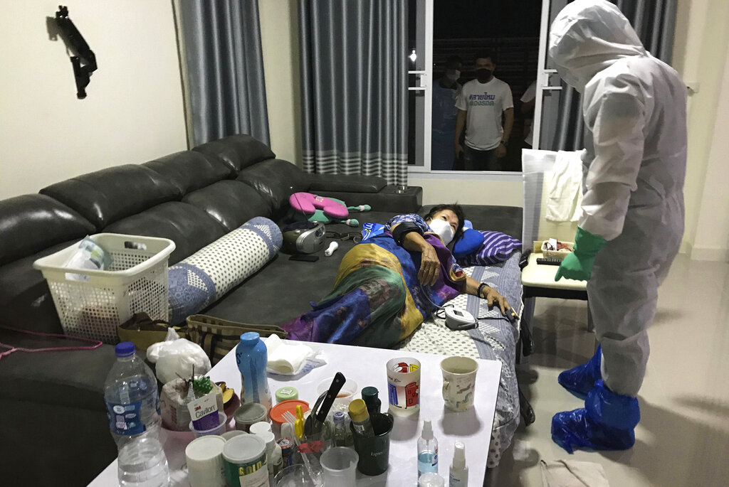 Thai volunteers aid COVID patients in need of care, testing News